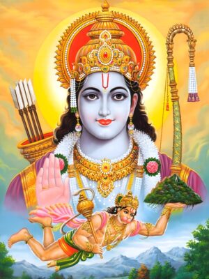Bóg Rama i Hanuman
