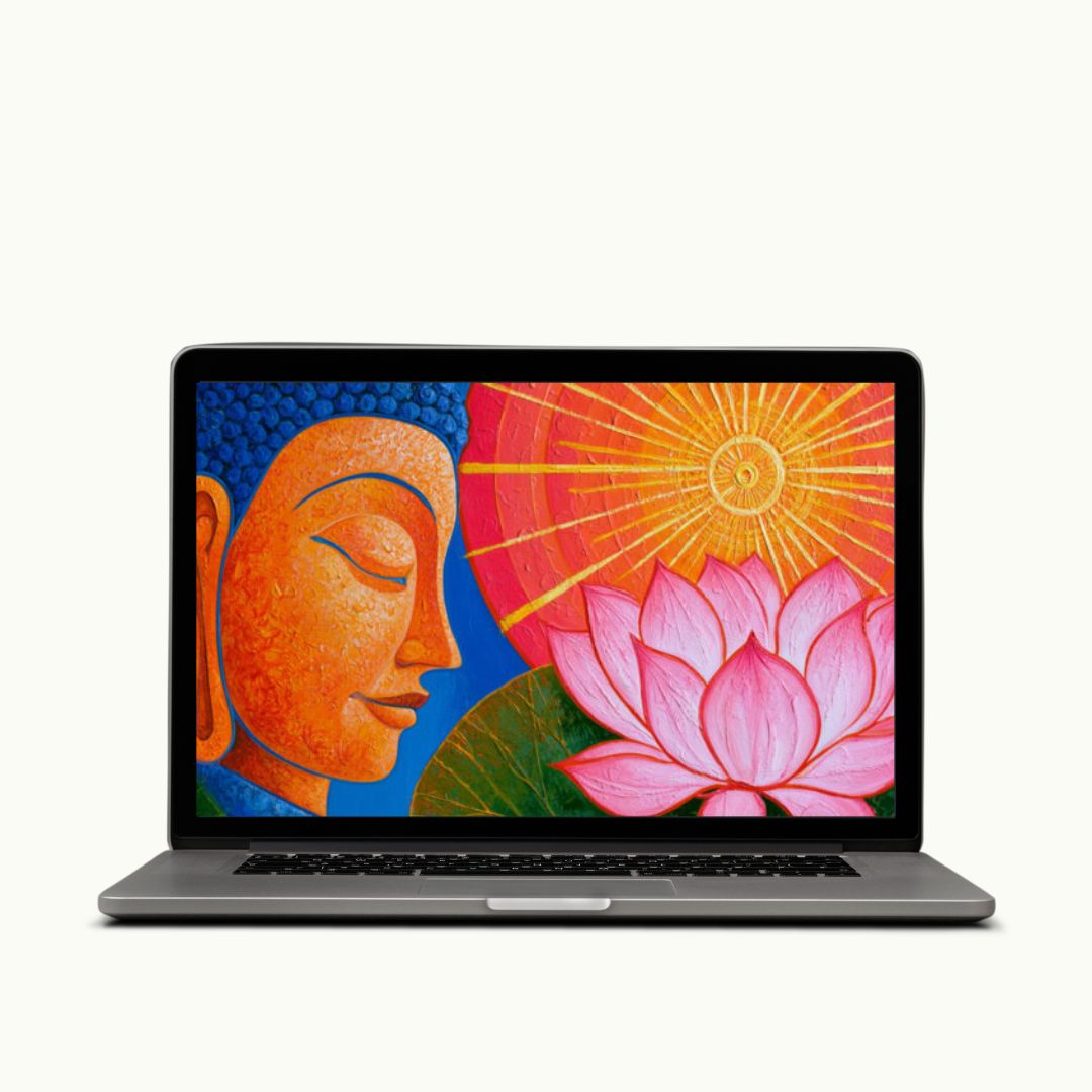 Budda tapeta na komputer