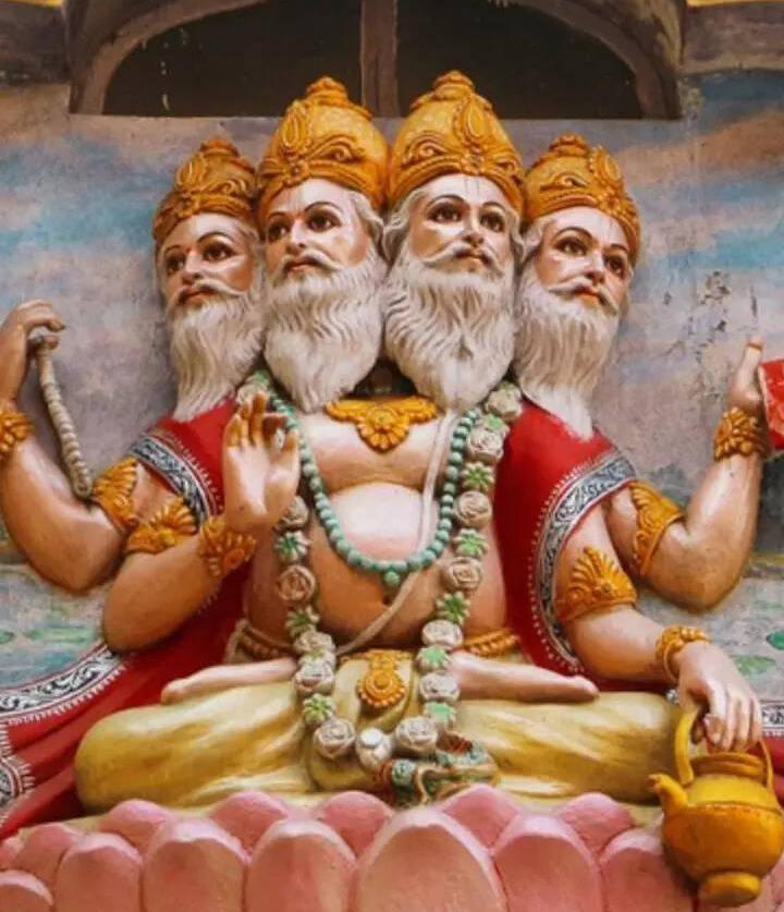 Bóg Brahma – stwórca świata w tradycji hinduskiej