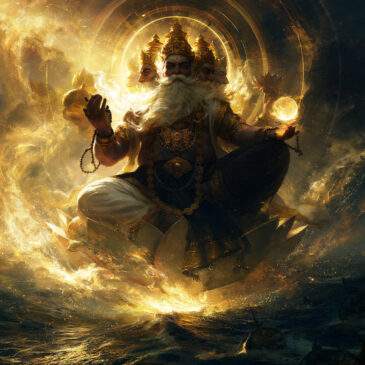 Bóg Brahma hinduizm 