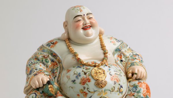 Gruby śmiejący się Budda