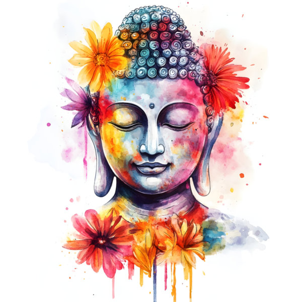 Budda obrazy na ścianę plakaty do medytacji