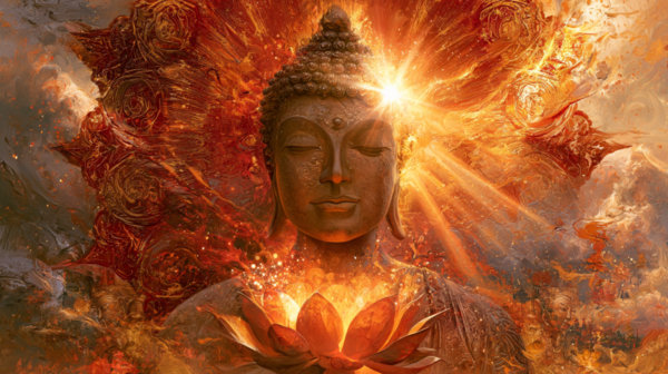Budda tapeta na komputer