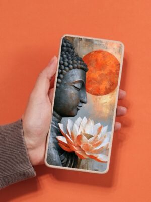 Tapeta na telefon Budda, medytacja joga